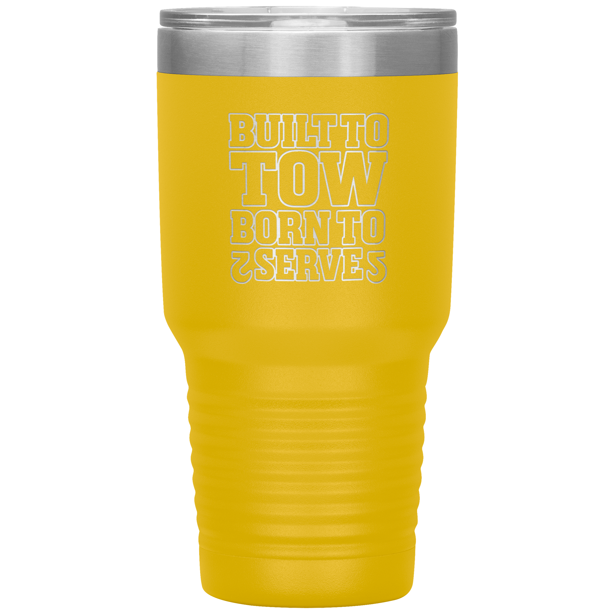 Built_To_Tow_Born_To_Serve_Towing_Tumble_30oz_Tumbler_Yellow_Mockup.png