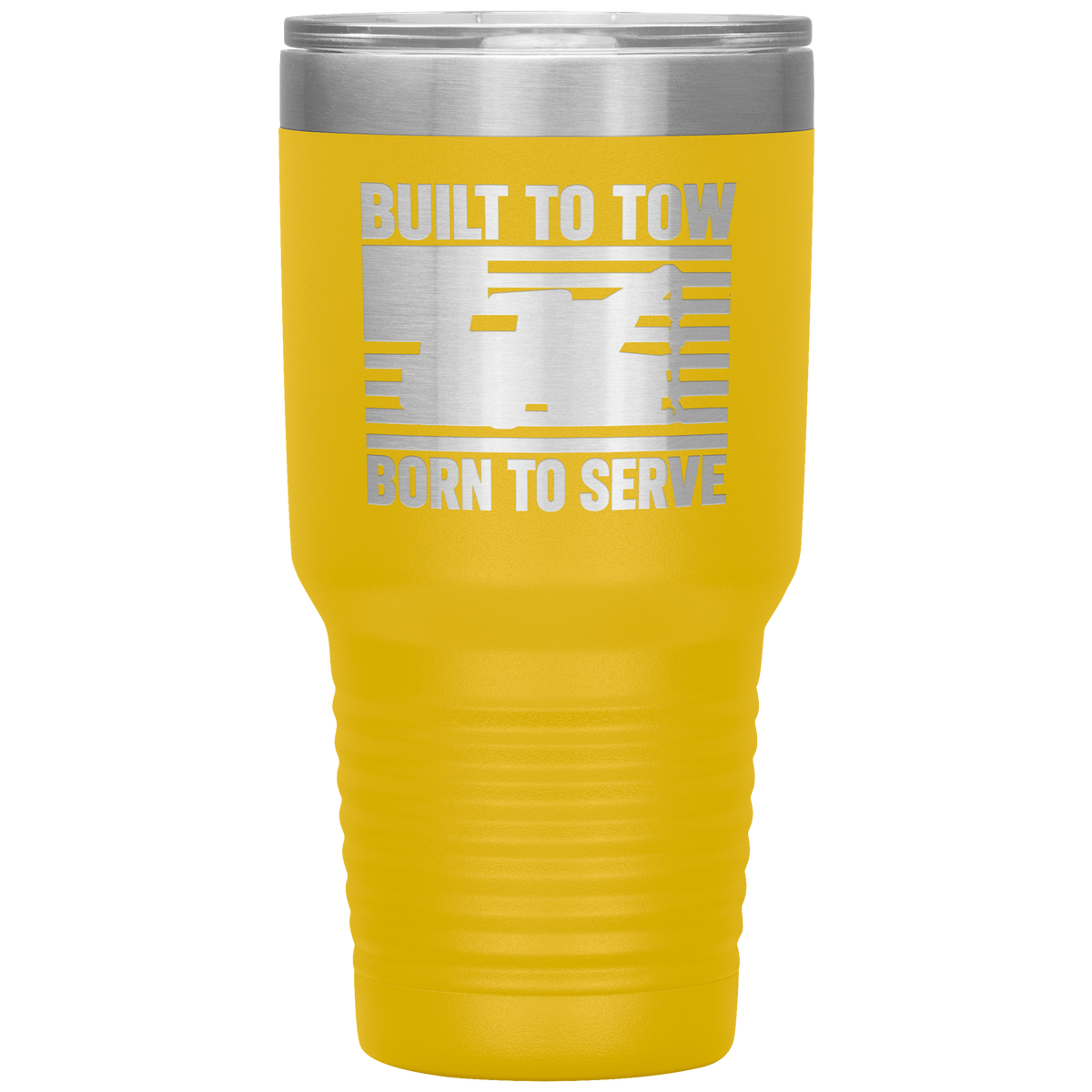Built_To_Tow_Born_To_Serve_Tumbler_30oz_Tumbler_Yellow_Mockup.png