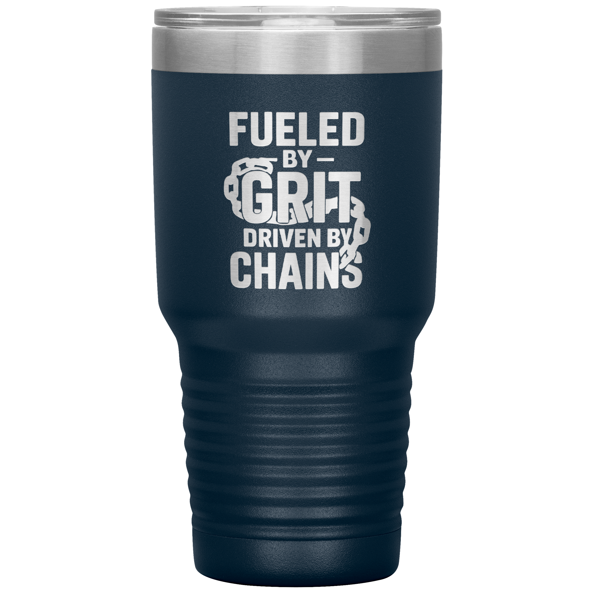 Fueled_by_Grit_Driven_by_Chains_Towing__30oz_Tumbler_Navy_Mockup.png