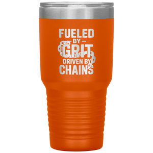 Fueled_by_Grit_Driven_by_Chains_Towing__30oz_Tumbler_Orange_Mockup.png
