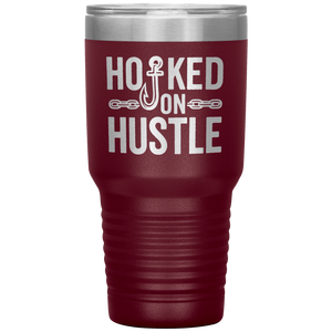 Hooked_On_Hustle_Towing_Tumbler_30oz_Tumbler_Maroon_Mockup.png