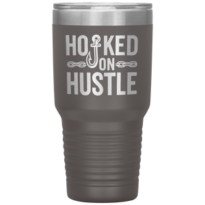Hooked_On_Hustle_Towing_Tumbler_30oz_Tumbler_Pewter_Mockup.png