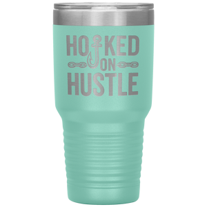 Hooked_On_Hustle_Towing_Tumbler_30oz_Tumbler_Teal_Mockup.png