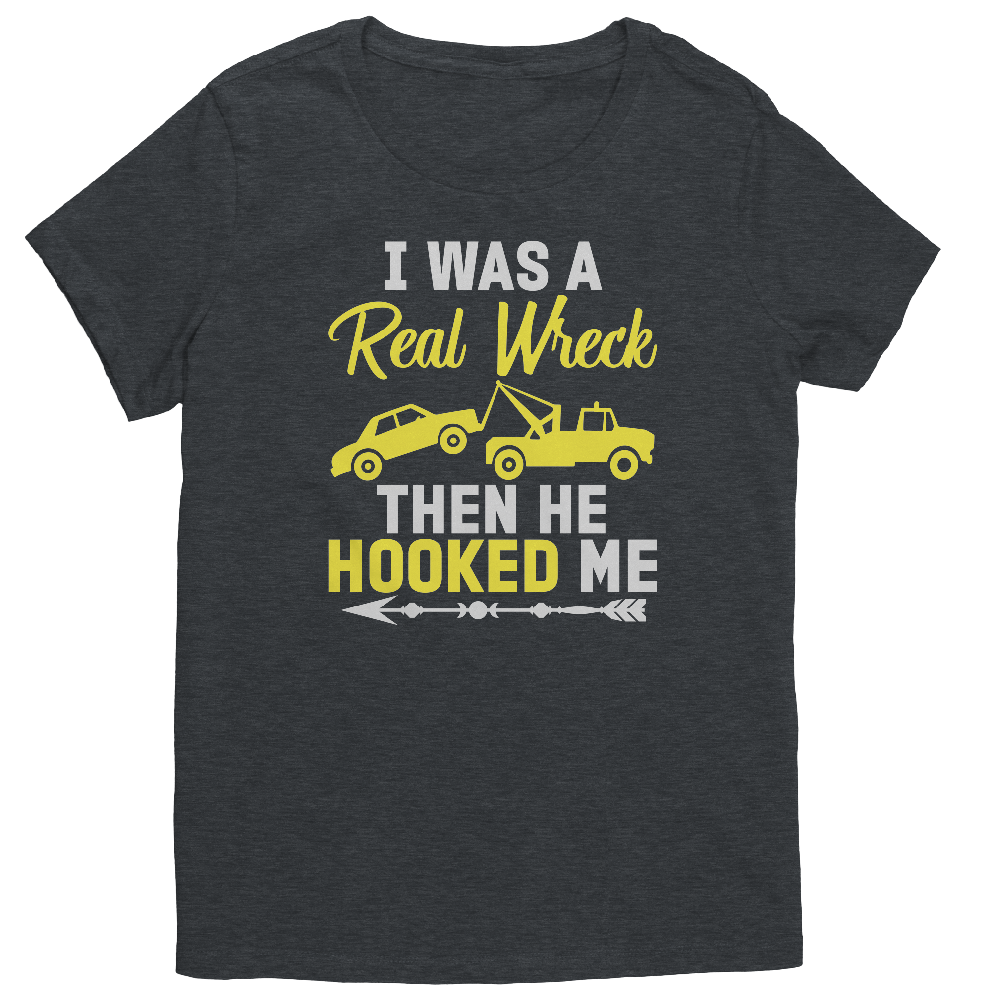 I_Was_A_Real_Wreck_Then_He_Hooked_Me_Heathered_Charcoal_Mockup.png