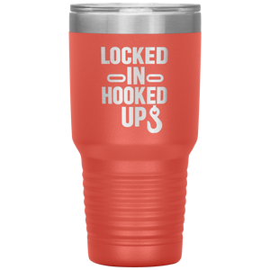 Locked_In_Hooked_Up_Towing_Tumbler_30oz_Tumbler_Coral_Mockup.png