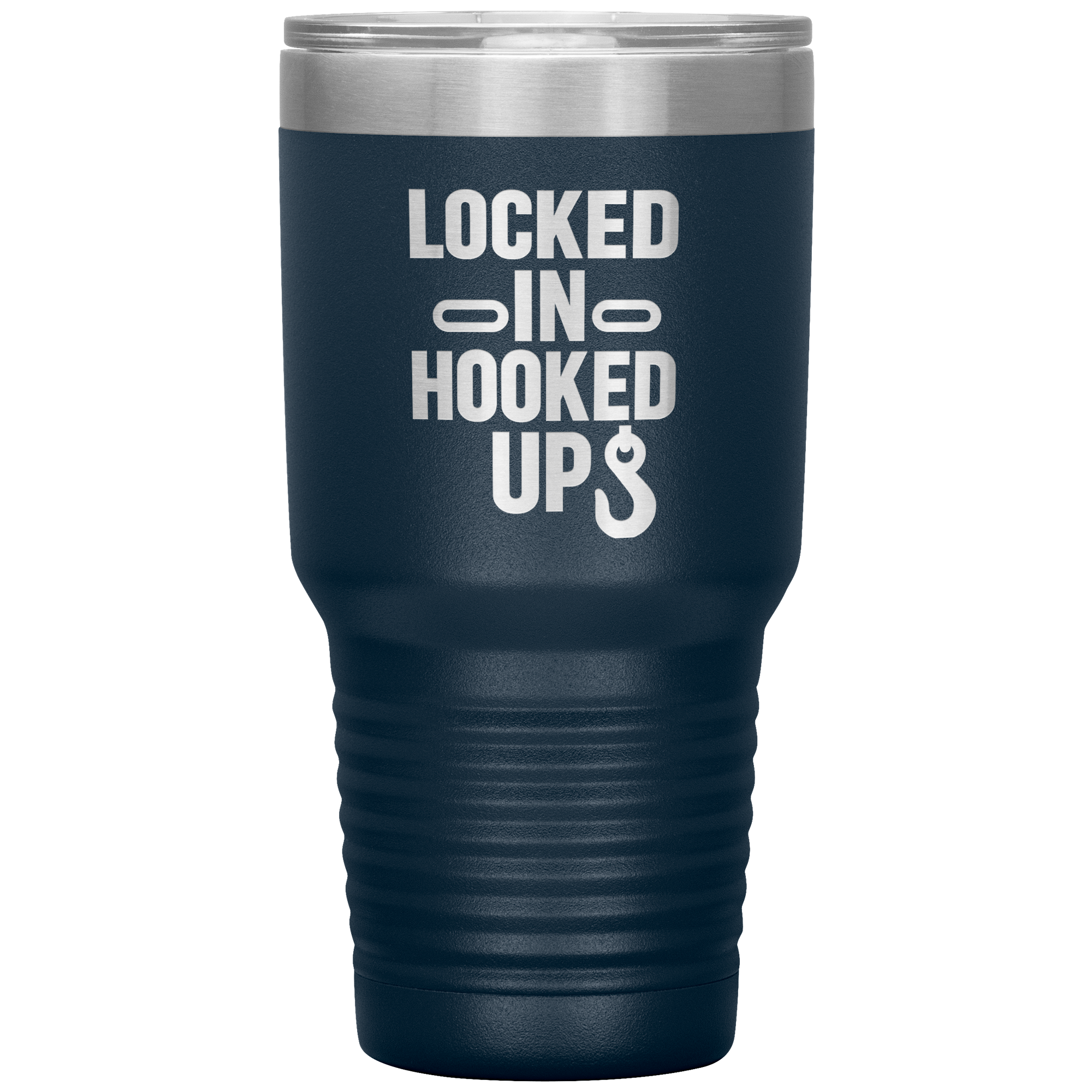 Locked_In_Hooked_Up_Towing_Tumbler_30oz_Tumbler_Navy_Mockup.png