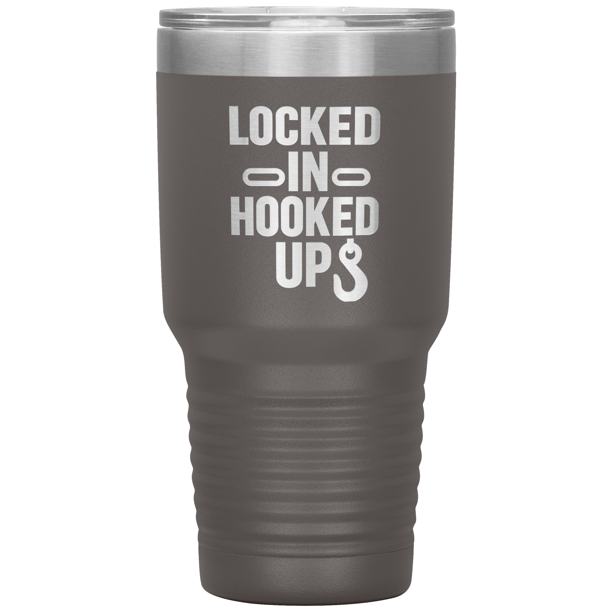 Locked_In_Hooked_Up_Towing_Tumbler_30oz_Tumbler_Pewter_Mockup.png