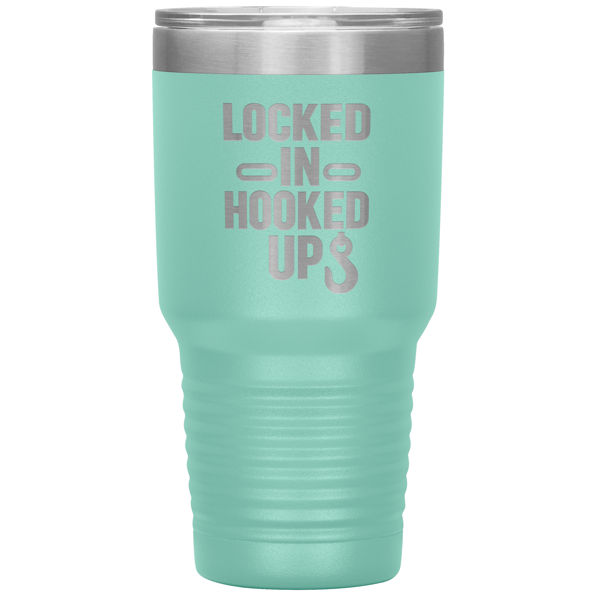 Locked_In_Hooked_Up_Towing_Tumbler_30oz_Tumbler_Teal_Mockup.png