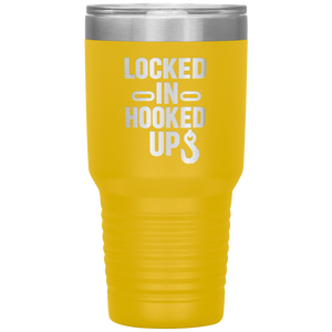 Locked_In_Hooked_Up_Towing_Tumbler_30oz_Tumbler_Yellow_Mockup.png