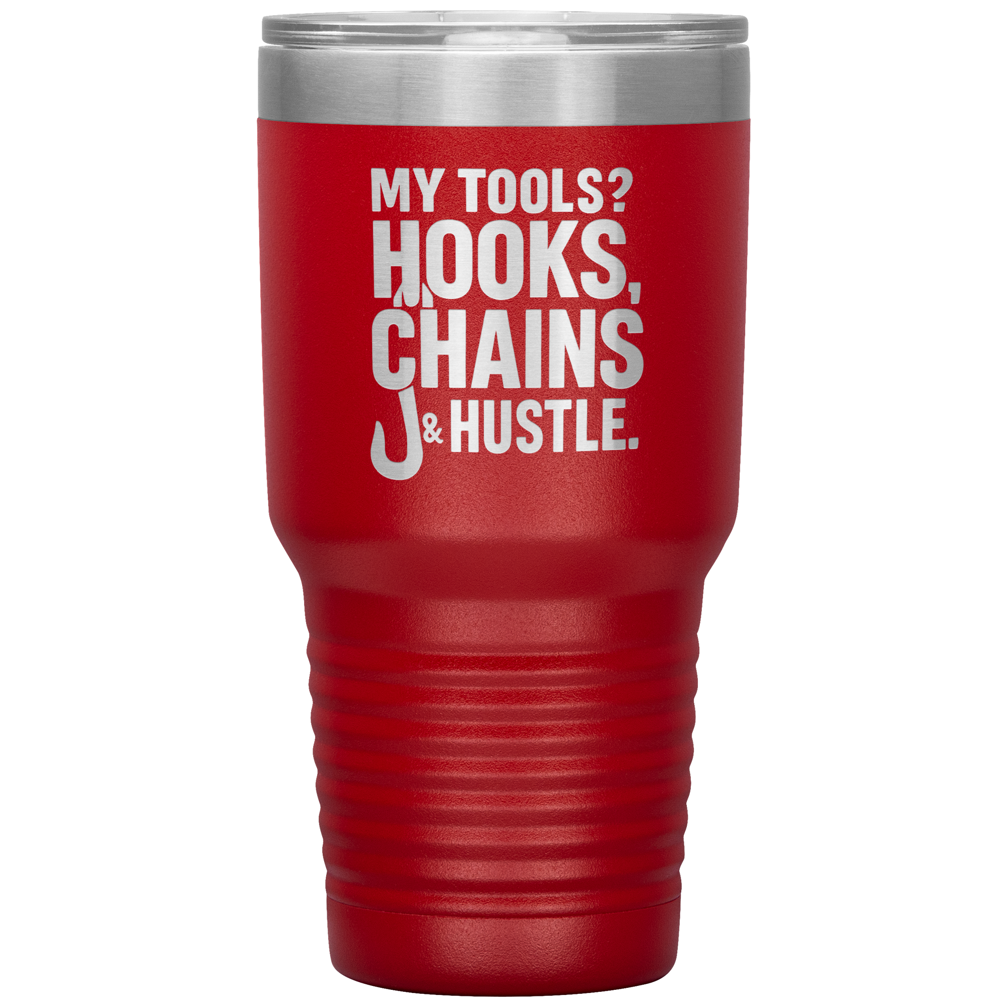 My_Tools_Hooks_Chains__Hustle_Tumbler_30oz_Tumbler_Red_Mockup.png