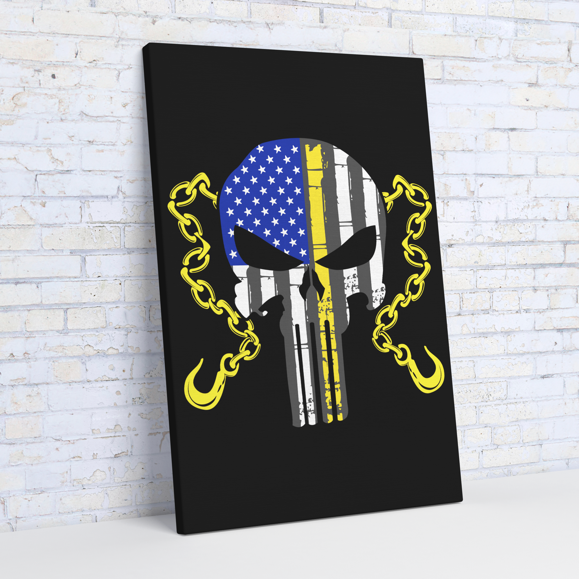 Punisher_Skull_Thin_Yellow_Line_Towing_C_V_Angle_Wall_Mockup.png