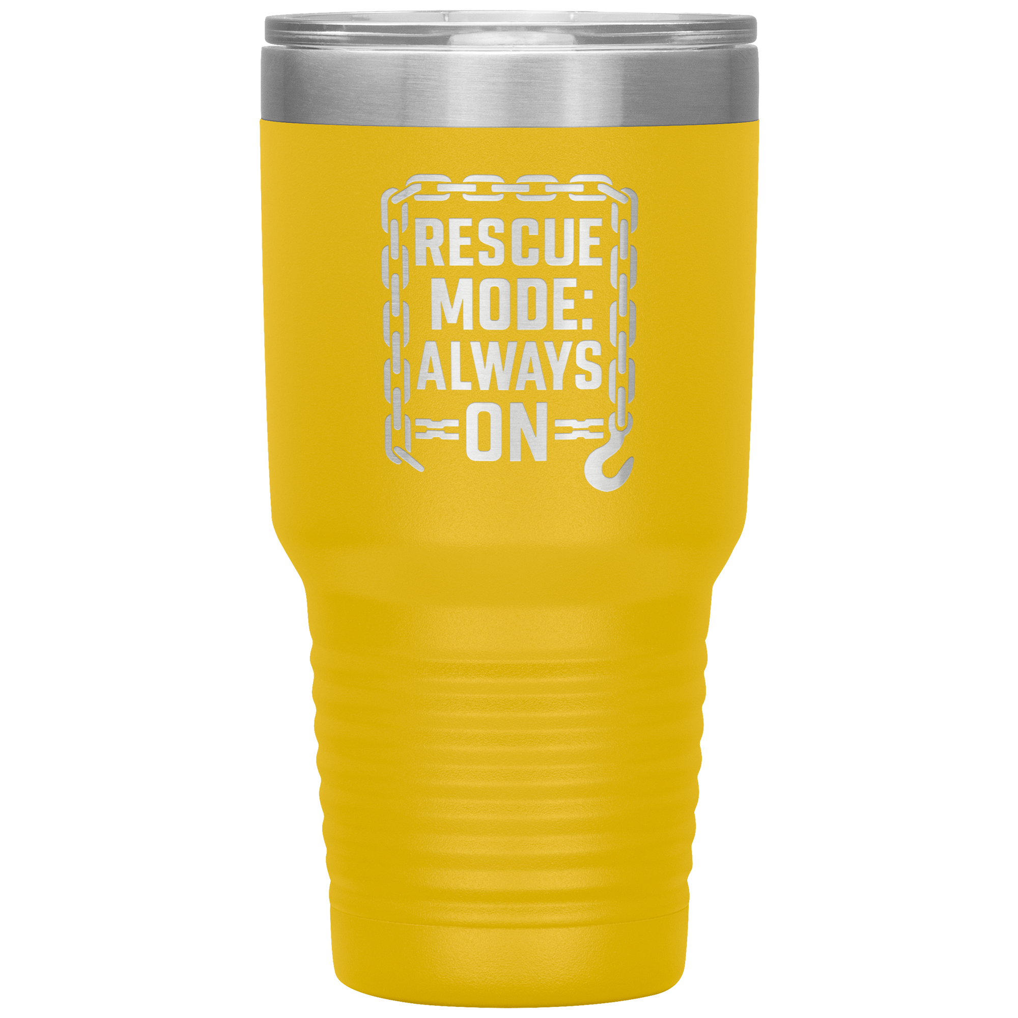 Rescue Mode: Always On Towing Tumbler