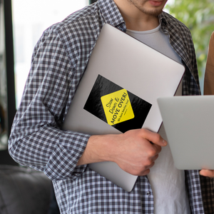 Slow_Down_Move_Over_Sticker_WhiteRecSticker_Laptop_V_Mockup.png