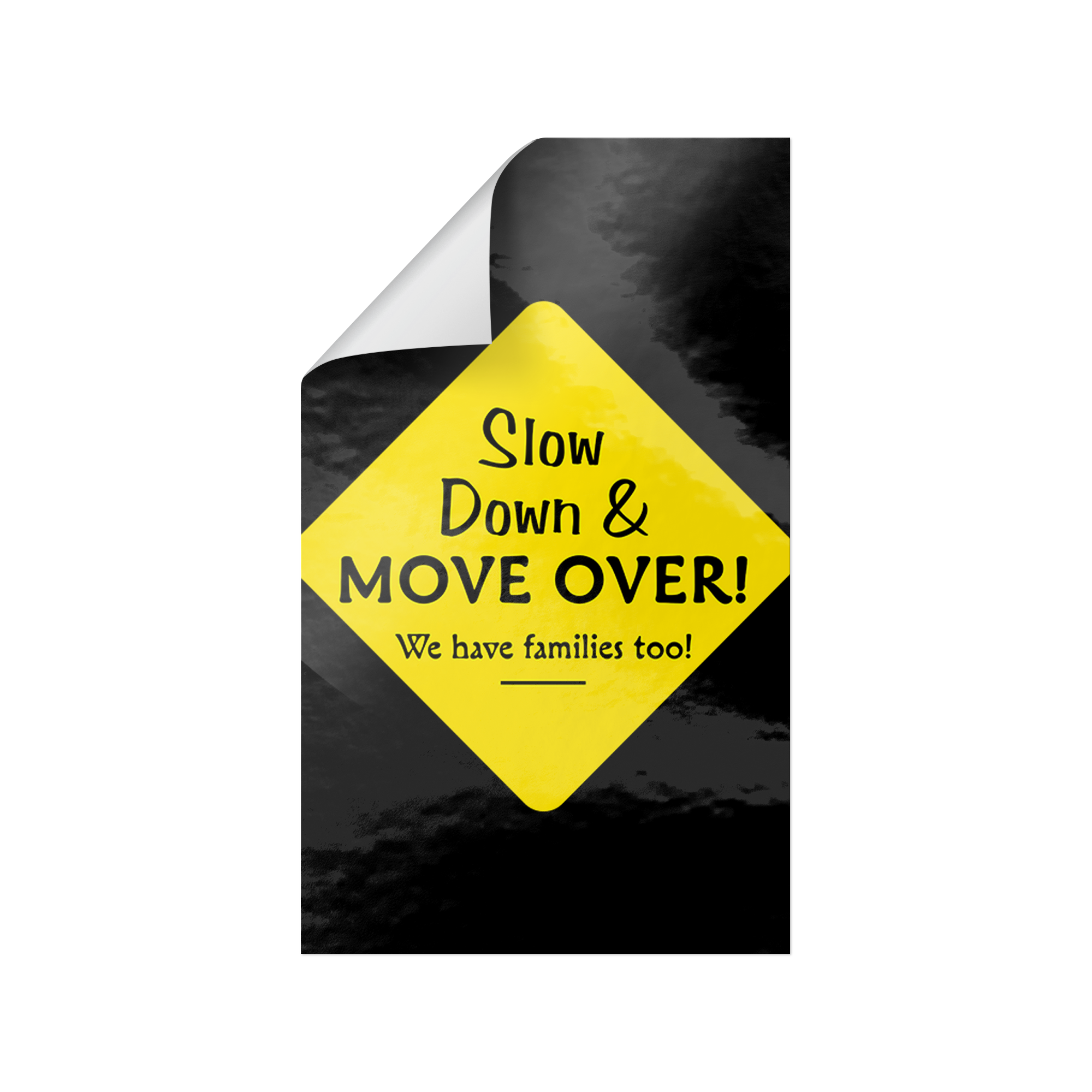 Slow_Down_Move_Over_Sticker_WhiteRecSticker_Peel_V_Mockup.png