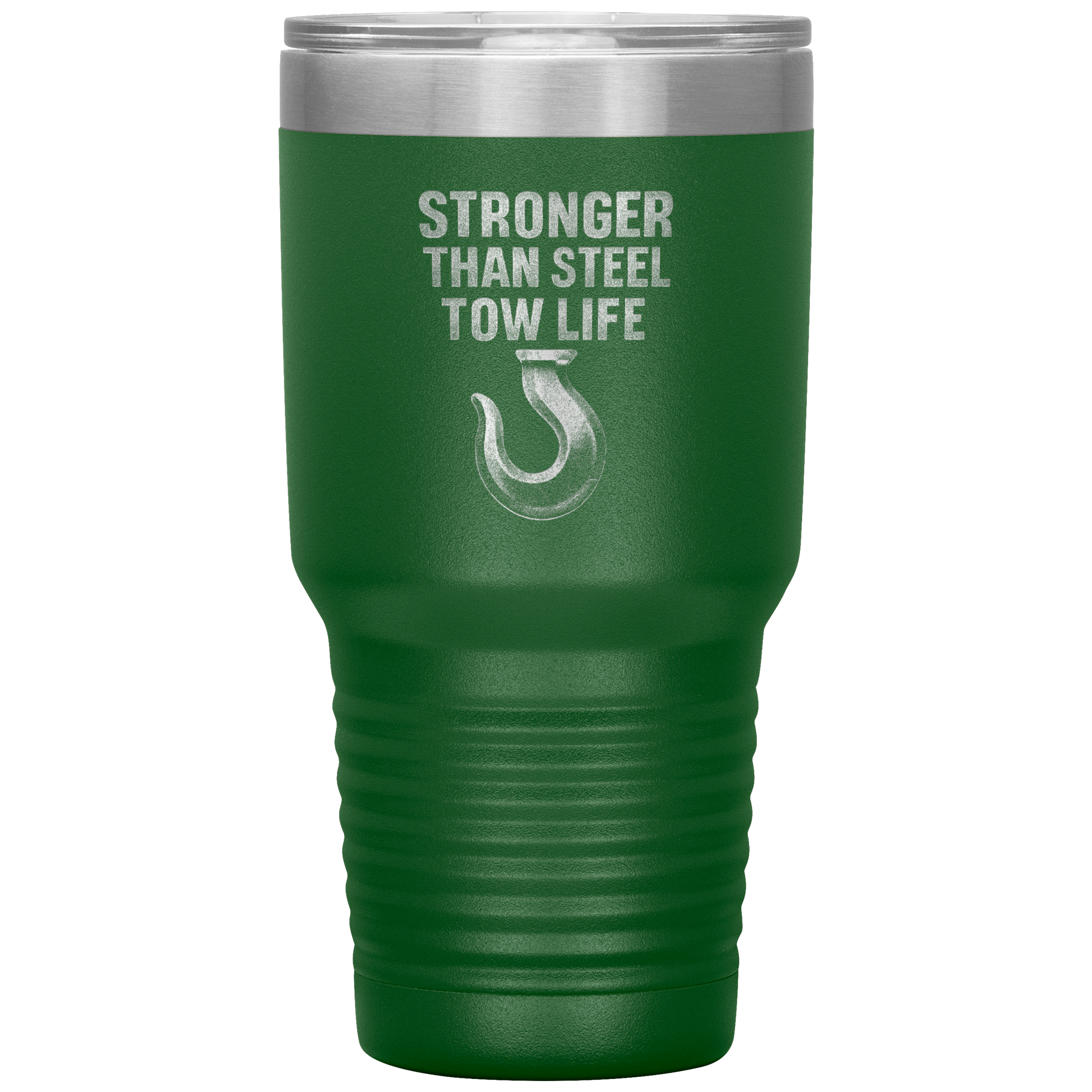 Stronger_Than_Steel__Tow_Life_Tumbler_30oz_Tumbler_Green_Mockup.png