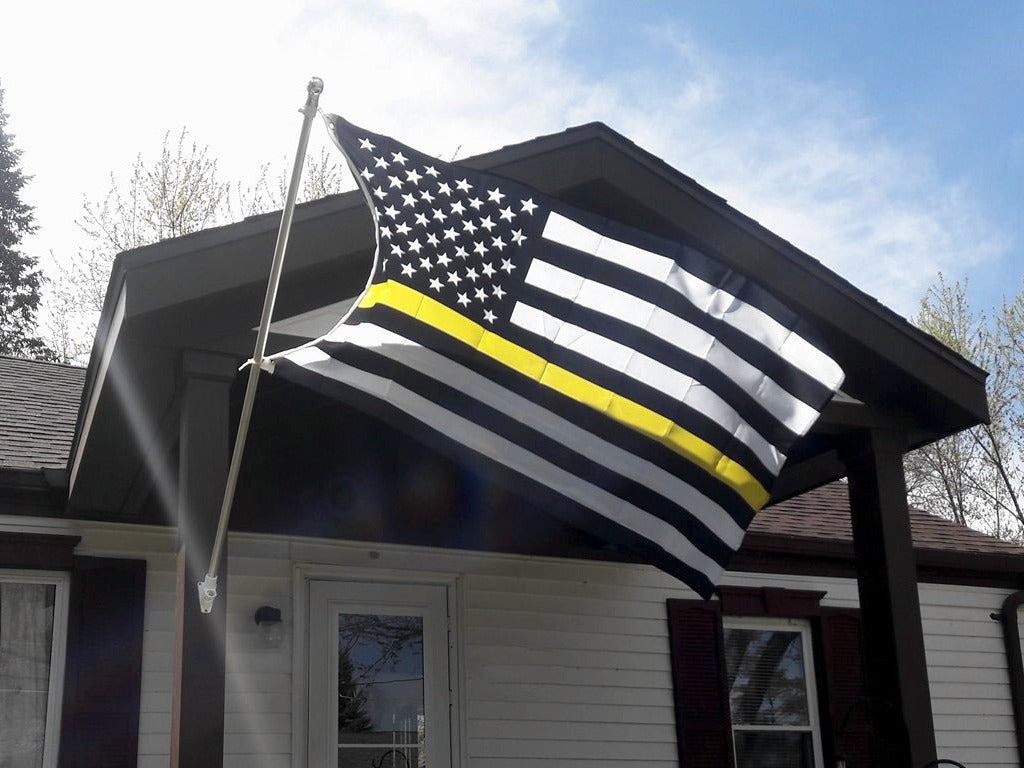 THIN YELLOW LINE FLAG – Double Sided - view 3