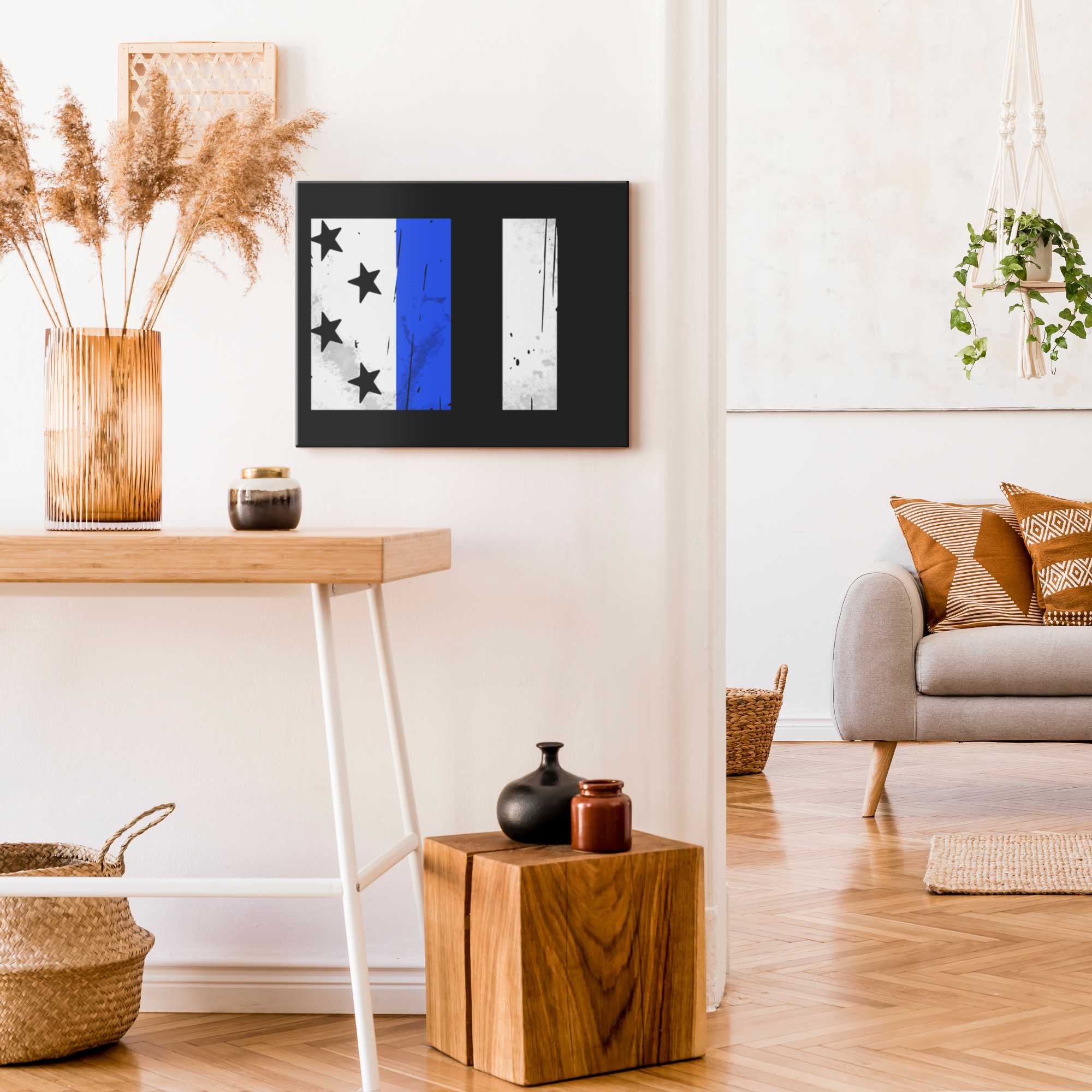 Thin_Blue_Line_American_Flag_Canvas_Wall_H_Lifestyle_Mockup.png