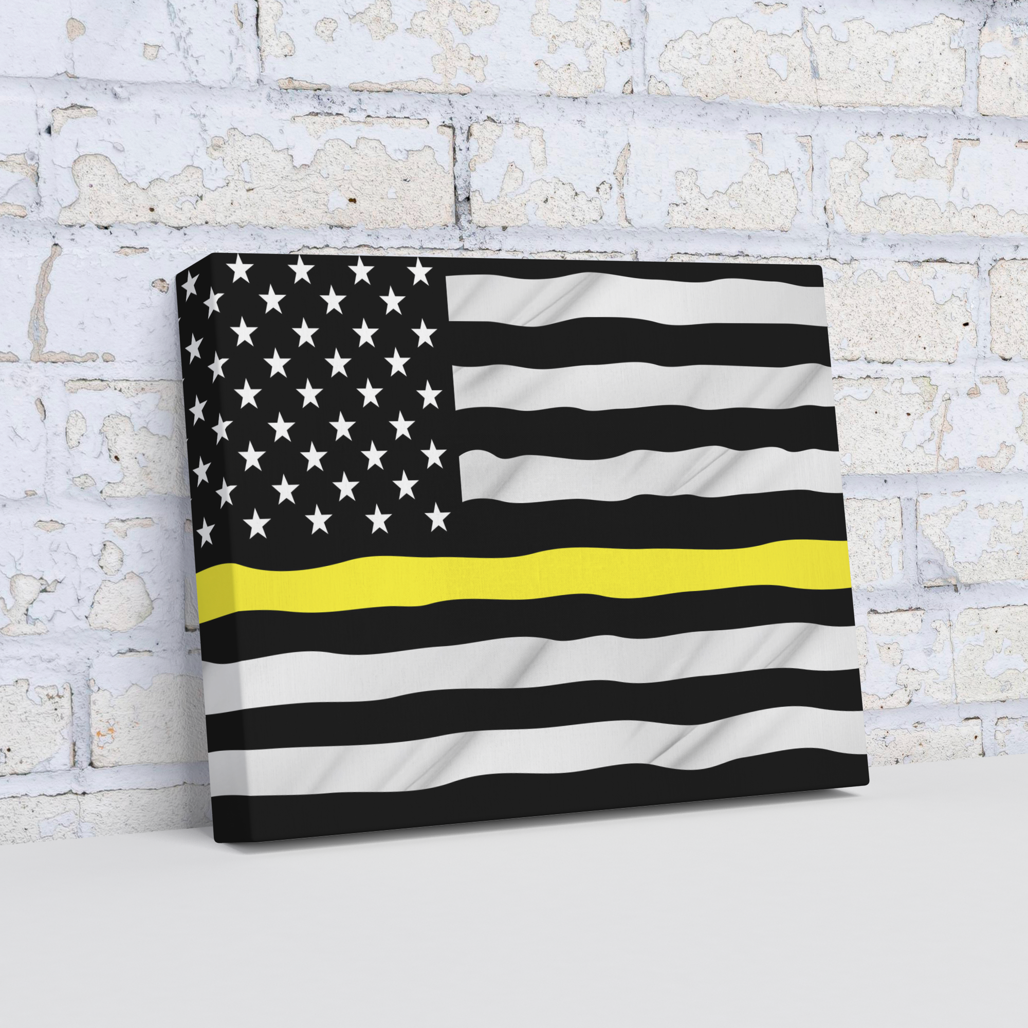 Thin_Yellow_Line_American_Flag_H_Angle_Wall_Mockup.png