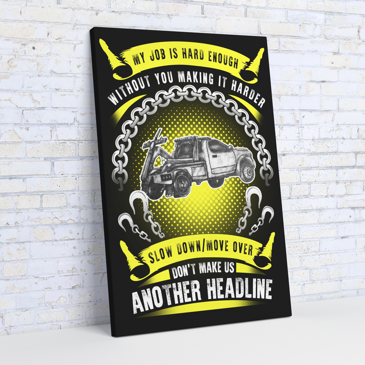 Tow_Operator_Safety_Warning_Canvas_V_Angle_Wall_Mockup.png