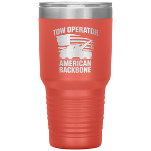 Tow_Operator__American_Backbone_Tumbl_30oz_Tumbler_Coral_Mockup.png