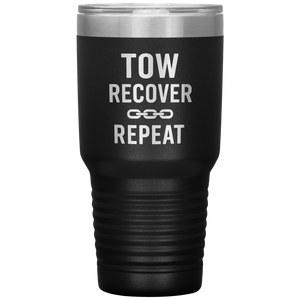 Tow_Recover_Repeat_Tumbler_30oz_Tumbler_Black_Mockup.png