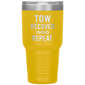 Tow_Recover_Repeat_Tumbler_30oz_Tumbler_Yellow_Mockup.png