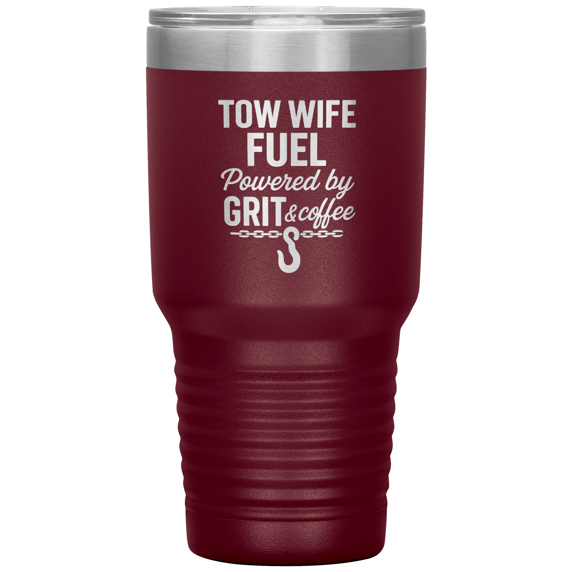 Tow_Wife_Fuel__Powered_by_Grit__Coff_30oz_Tumbler_Maroon_Mockup.png