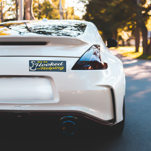 Were_Hooked_On_Helping_Others_WhiteBumperSticker-White-Car_Mockup.png