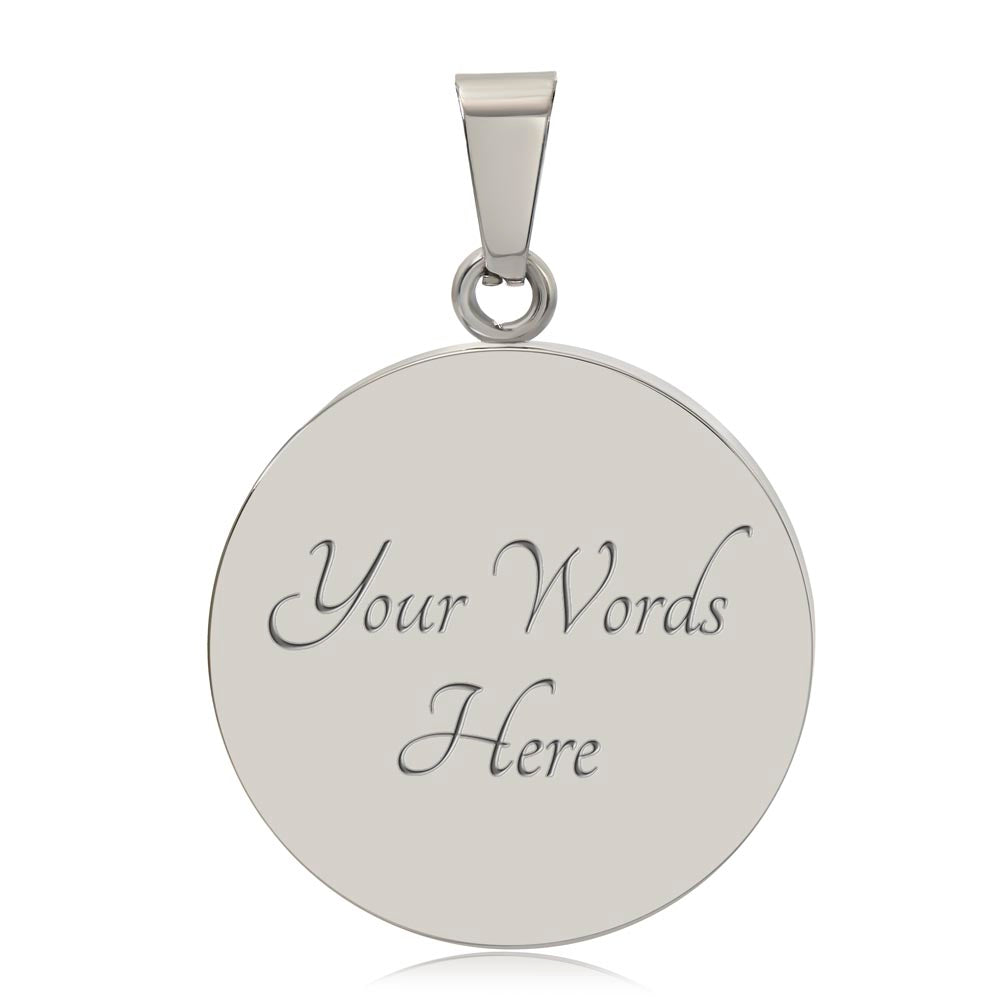 This Girl Is Protected By A Tow Truck Operator Luxury Circle Necklace