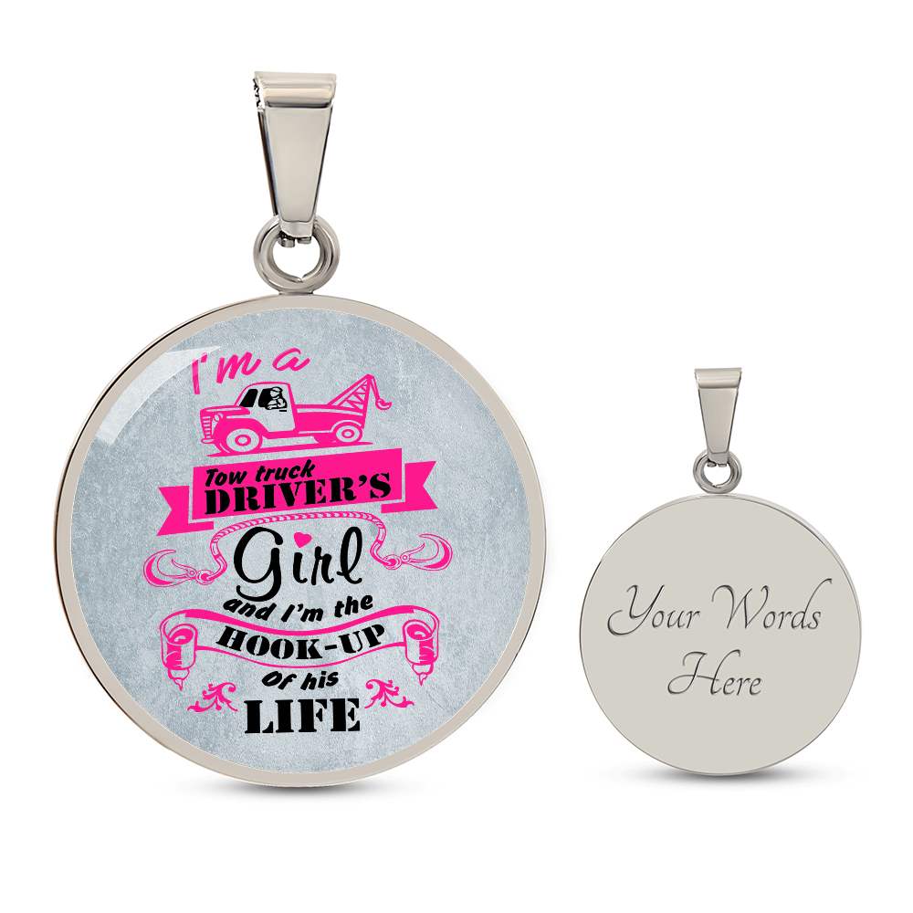 Tow Truck Driver's Girl Luxury Necklace