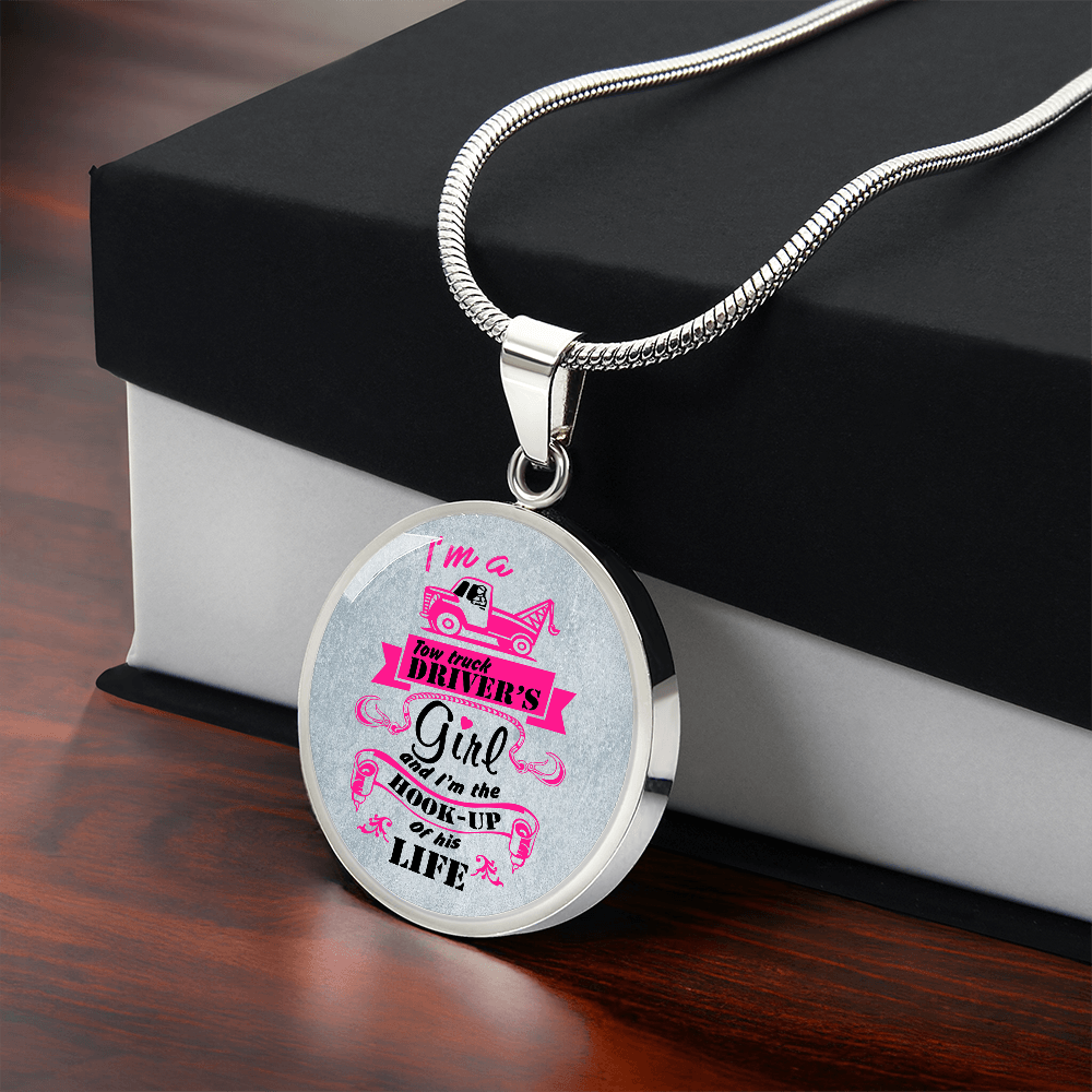 Tow Truck Driver's Girl Luxury Necklace