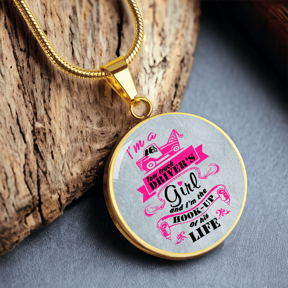 Tow Truck Driver's Girl Luxury Necklace