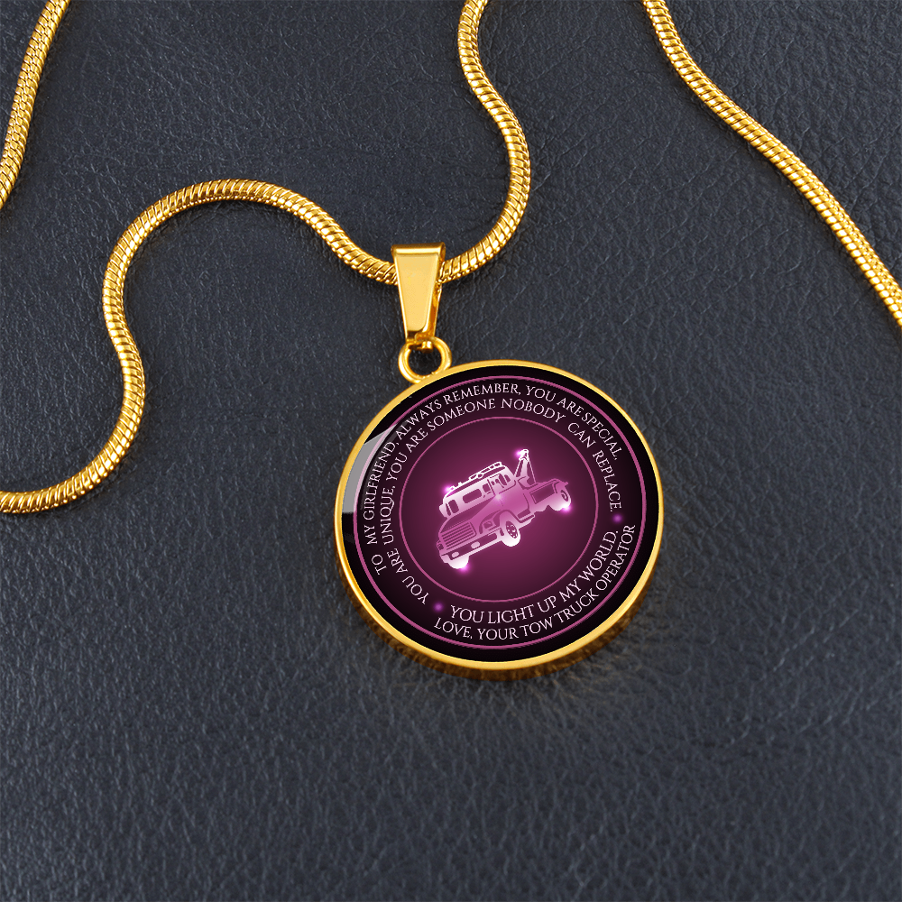 To My Girlfriend Necklace