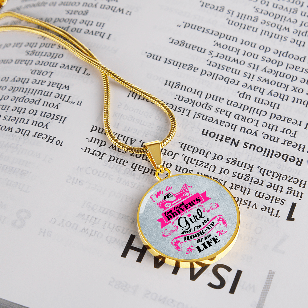 Tow Truck Driver's Girl Luxury Necklace