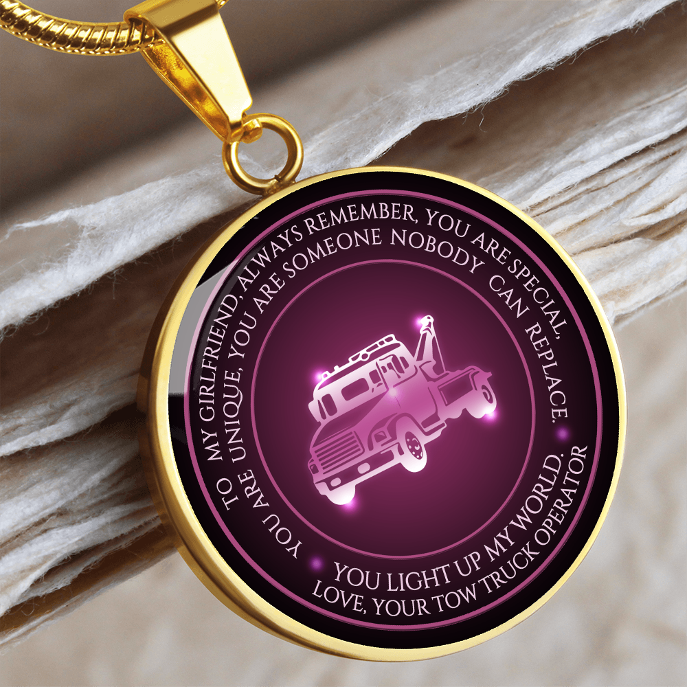To My Girlfriend Necklace