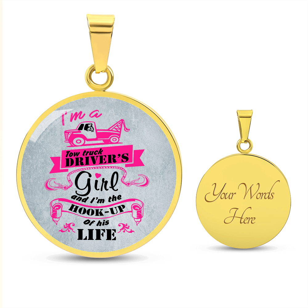 Tow Truck Driver's Girl Luxury Necklace