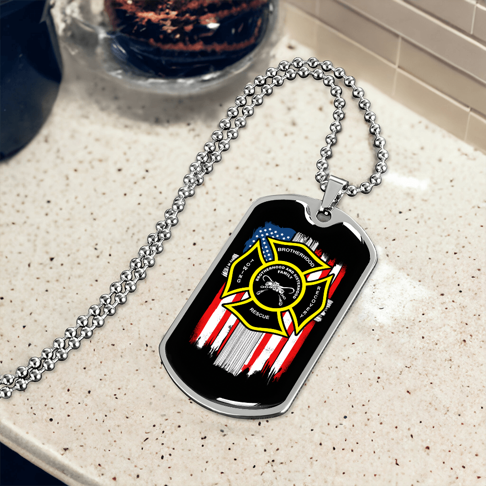 Towing Brotherhood Luxury Dog Tag Chain