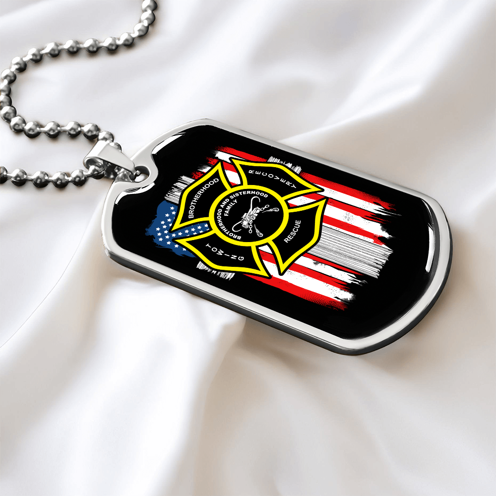 Towing Brotherhood Luxury Dog Tag Chain