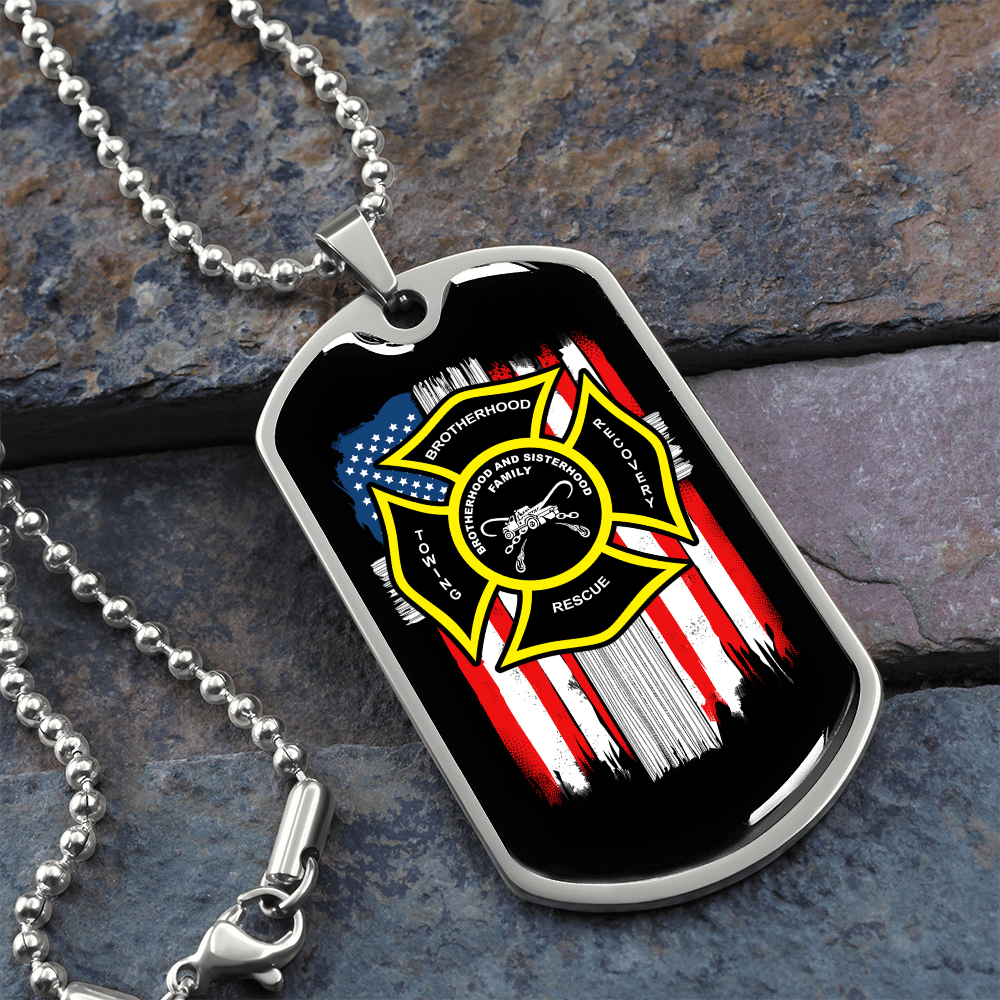 Towing Brotherhood Luxury Dog Tag Chain
