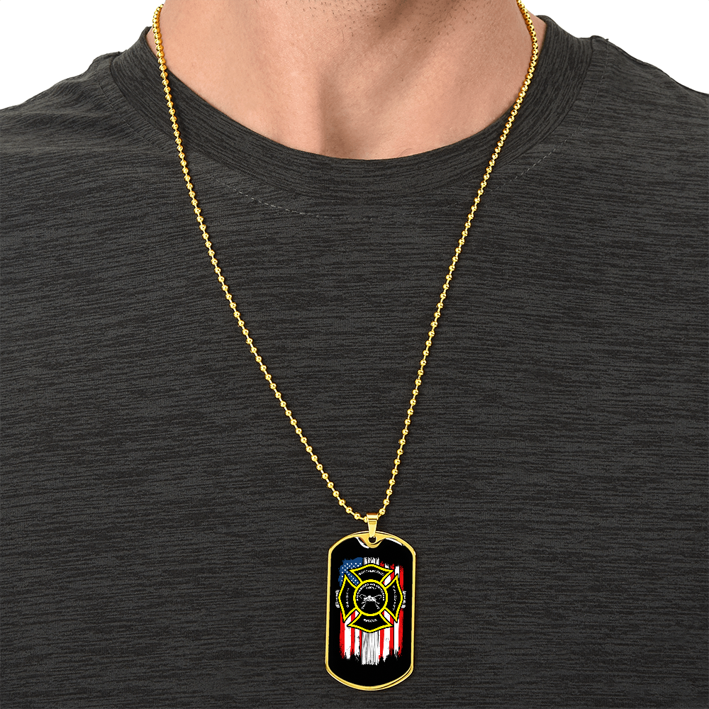 Towing Brotherhood Luxury Dog Tag Chain