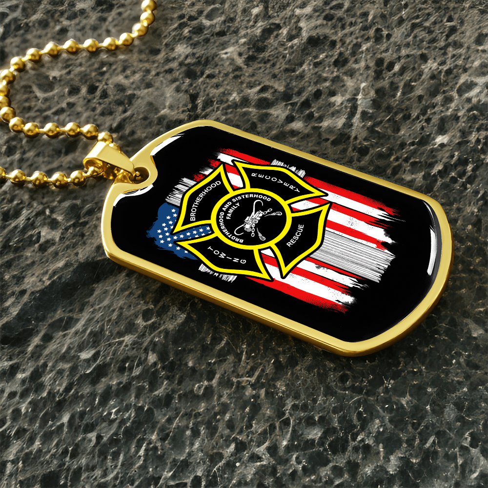 Towing Brotherhood Luxury Dog Tag Chain