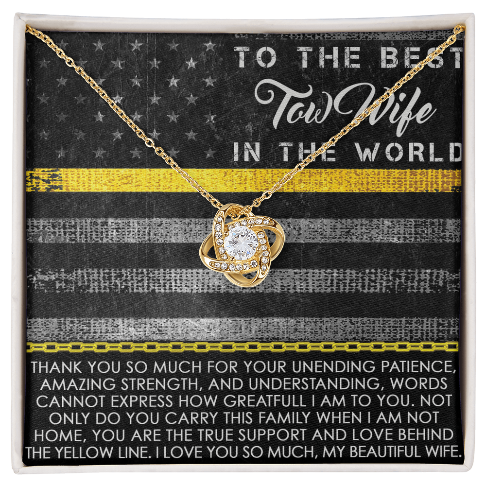 Proud Tow Truck Operator's Wife Luxury Necklace