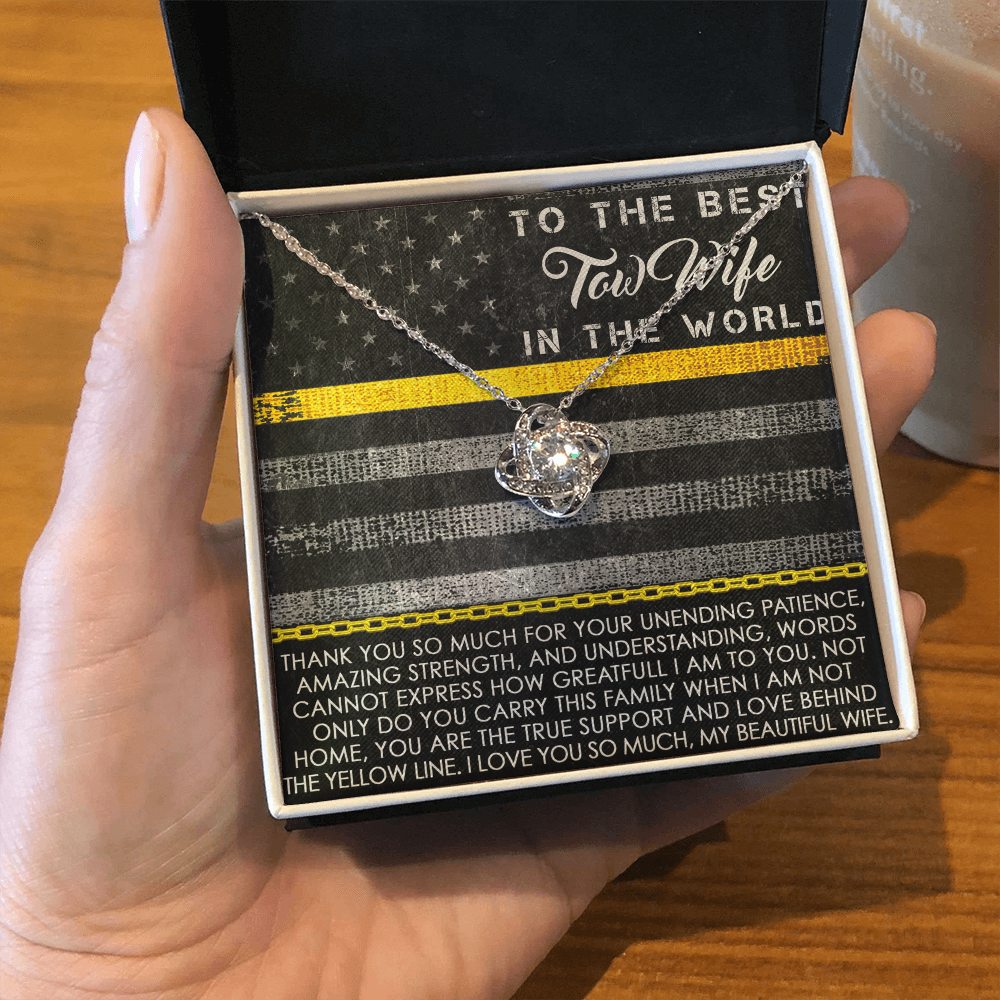 Proud Tow Truck Operator's Wife Luxury Necklace