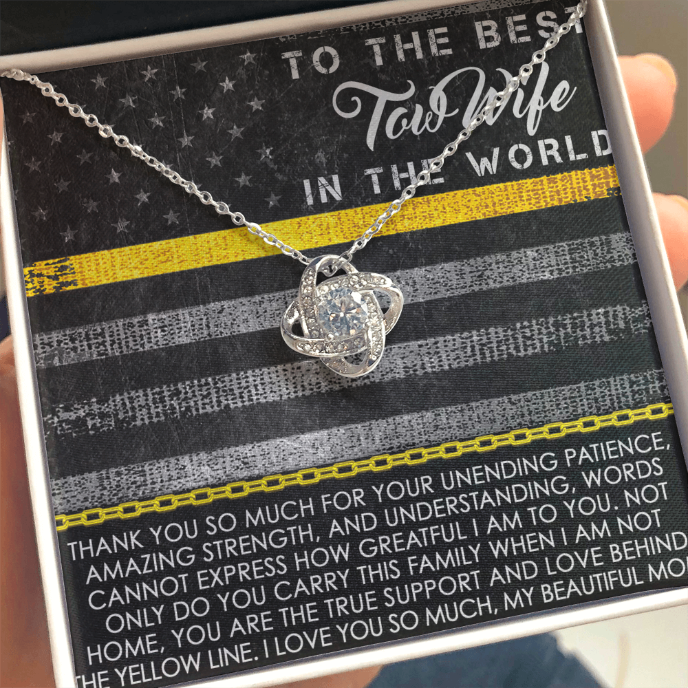To Best Tow Wife Luxury Necklace Gift