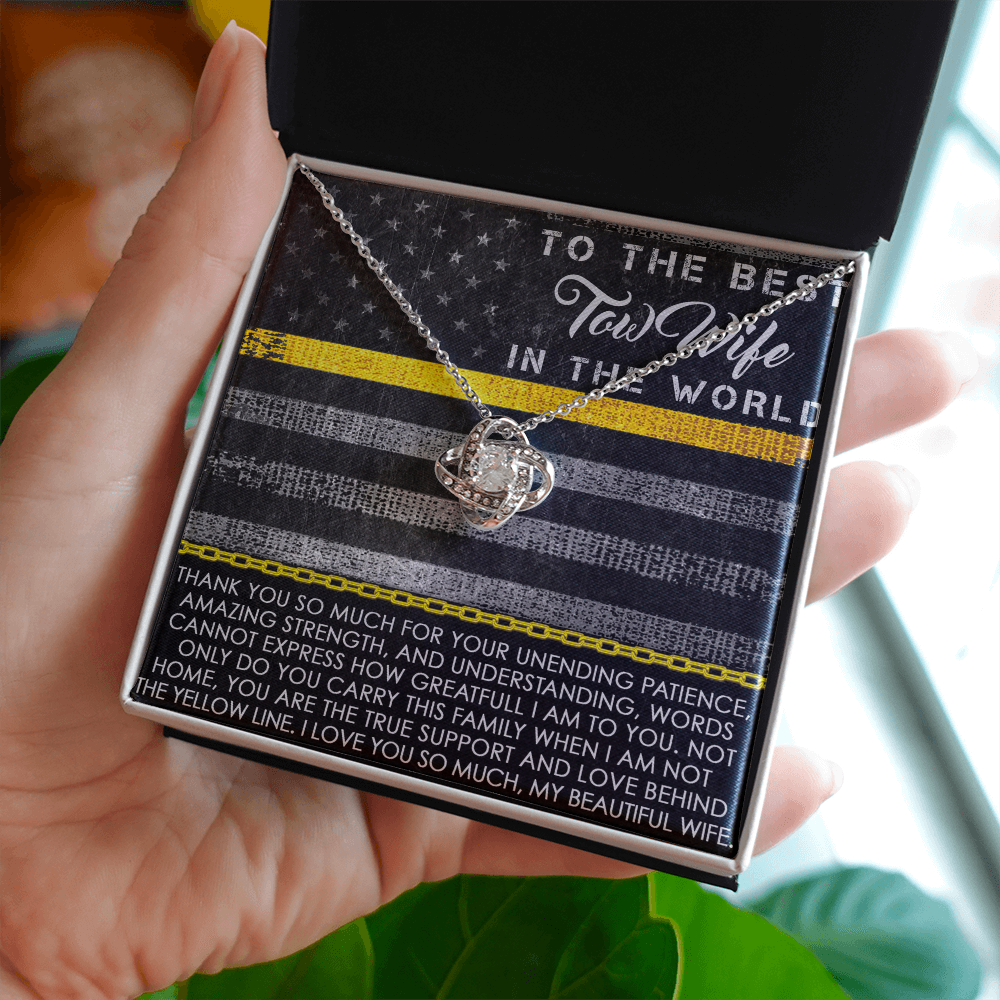 Proud Tow Truck Operator's Wife Luxury Necklace