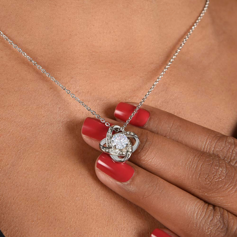 To My Tow Wife for Life, My Dreams Came True Luxury Necklace