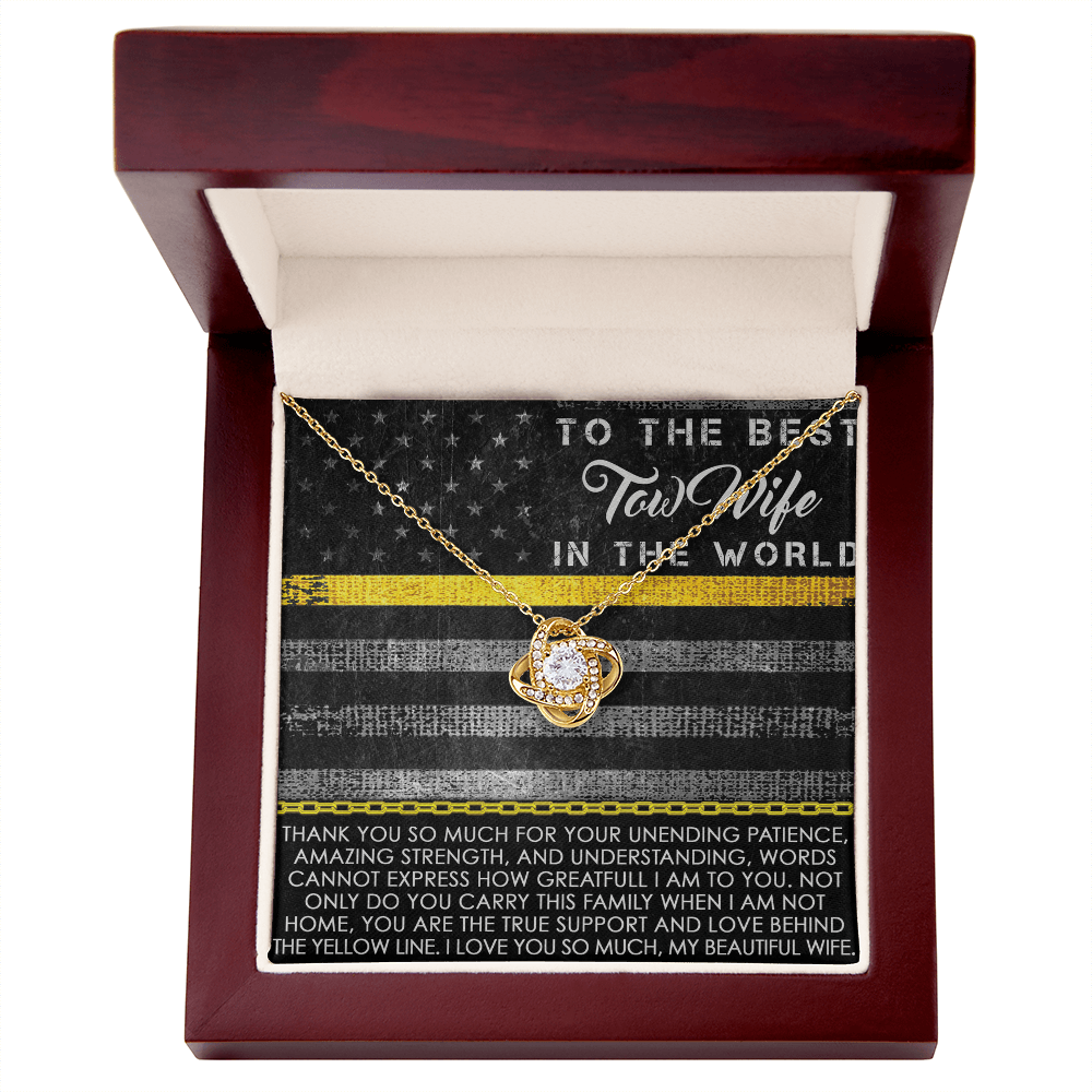 Proud Tow Truck Operator's Wife Luxury Necklace