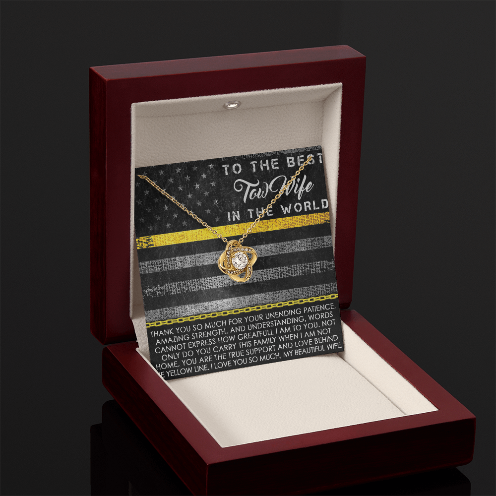 Proud Tow Truck Operator's Wife Luxury Necklace