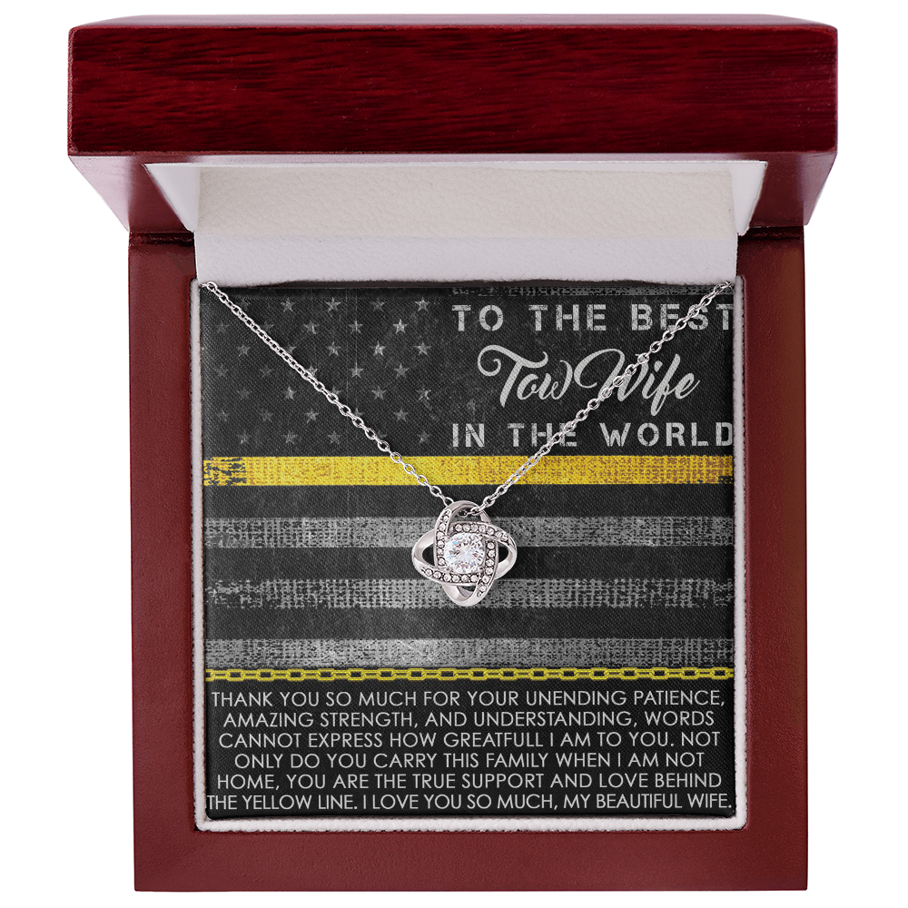 Proud Tow Truck Operator's Wife Luxury Necklace
