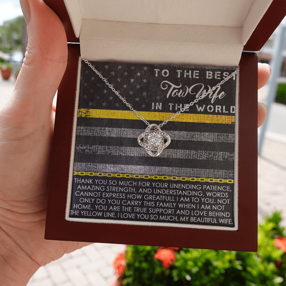 Proud Tow Truck Operator's Wife Luxury Necklace